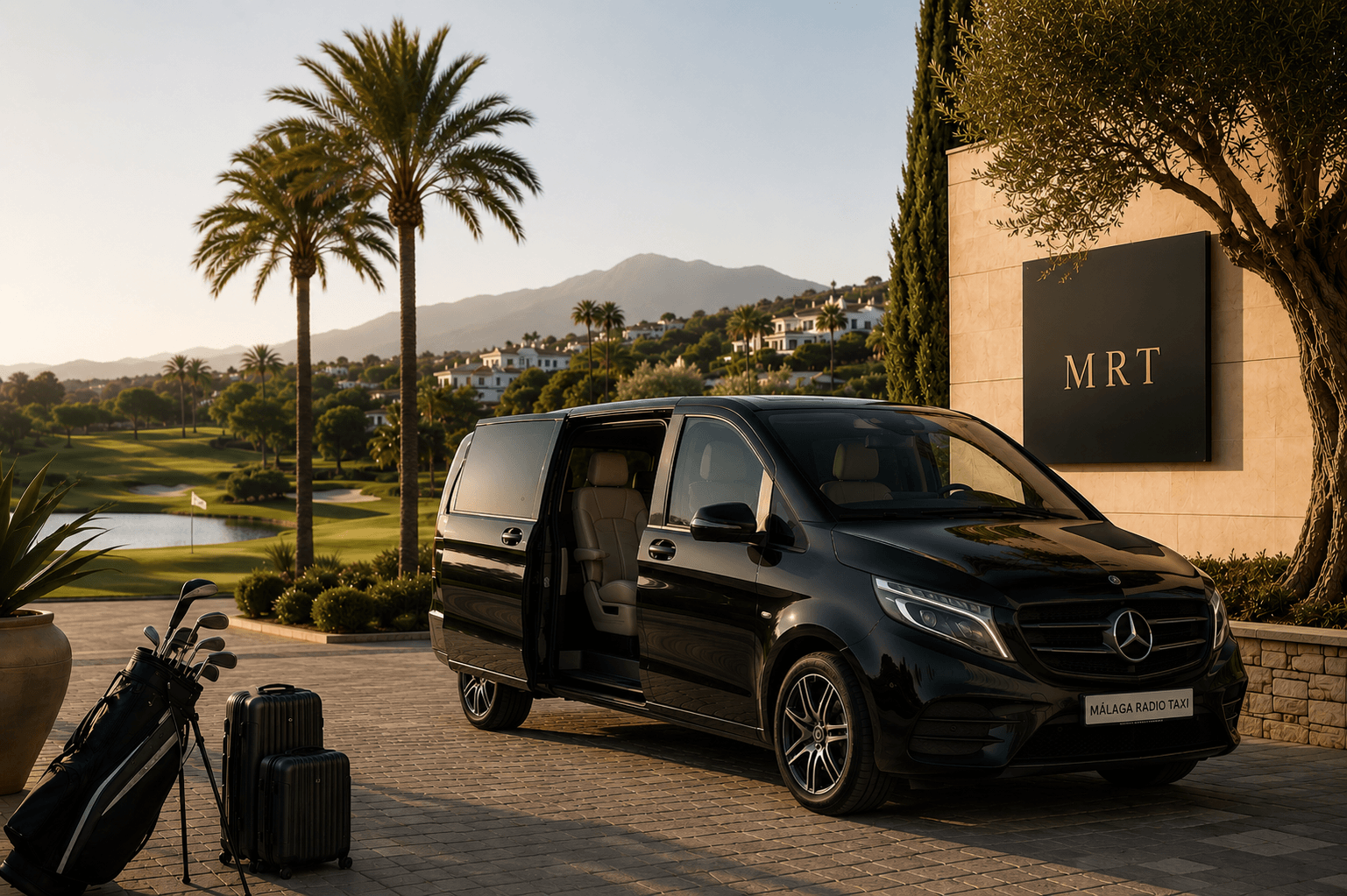 Traslado privado premium para familias en Málaga
